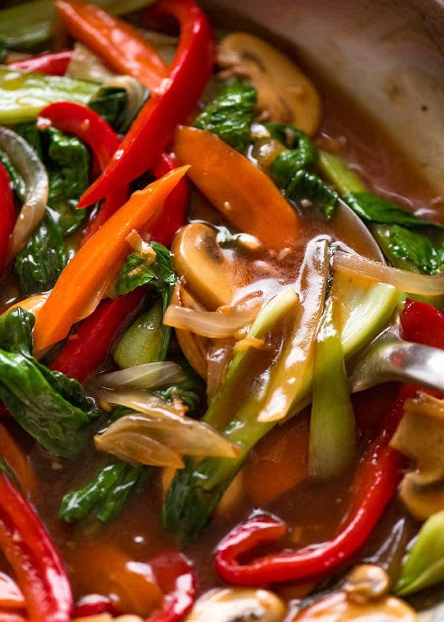 Secrets to Crispy Vegetable Stir Fry: Healthy & Fast (Low Carb Too!)